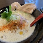 Menya Kaneyoshi - 鶏白湯和だし柚子味噌ラーメン
