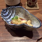 弧柳 - 北寄貝(北海道)  辛味大根　酢橘醤油