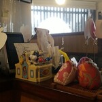 キッチン ブルー グローブ - レジ横オブジェ