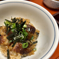 しら河 浄心本店 - ２つめ／薬味をかけて