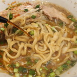 ラーメン二郎 - 赤酢投入～♪