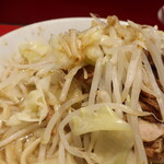 ラーメン二郎 - ヤサイ（そのまま）