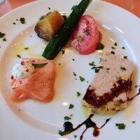 トラットリア グランボッカ - 前菜3種盛り合わせ トラットリア グランボッカ - 前菜3種盛り合わせ