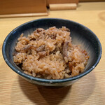 山崎麺二郎 - チャーシューごはん　200円