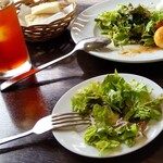 フェリチタ - 前菜, パン, ドリンク