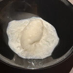 茶禅華 - 杏仁のアイス　白木耳のソース