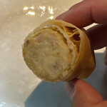 茶禅華 - 蛤の春巻き　蕗の薹