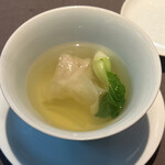 茶禅華 - 雉子のワンタンスープ