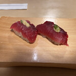 Kaisen Sushi Kaikatei - マグロほほ肉の握り