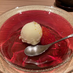 啝心 DAIA - 柚子シャーベット、苺