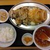 Gyouza No Gyou Ten - 唐揚げ定食：87０円（税込）【２０２３年４月撮影】