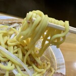 味噌麺処 花道庵 - 麺リフトアップ