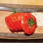 食べ処 飯介 - 若松トマト  ¥400