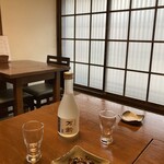 竹屋 - 2021/12/17　鰻肝佃煮と冷酒「万齢」生貯蔵酒