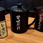 Jukusei Yakiniku Ichiban - タレは3種