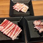 Jukusei Yakiniku Ichiban - 豚カルビ、ハラミ、熟成カルビ　塩