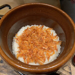 Imoto - 桜海老の土鍋ご飯