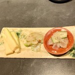 天天厨房 - 前菜3点盛り990円