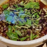 鴨と蟹 中華そば 燈 - つけ汁