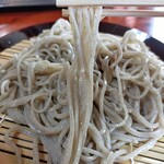 茅乃庵 - 寒晒し　あらびき蕎麦