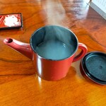 茅乃庵 - 蕎麦湯
