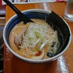 鳥若圓 - こってりトントロ味噌￥660麺かため