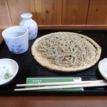 そば打ち幸甚 - (2013年撮影）角が立ったキラキラのお蕎麦です