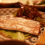 bow cafe - 太刀魚の焼魚