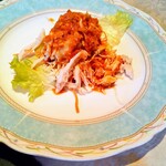 中国料理 盧山 - 本日は棒々鶏サラダ