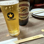 Choromatsu - まずはビールから。