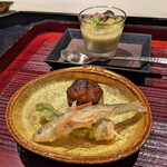 銀座うち山 - もろこの南蛮漬け等