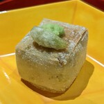 うち山 - 焼胡麻豆腐