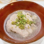 うを徳 - 花山椒　と　牛肉、京都物集女産　筍