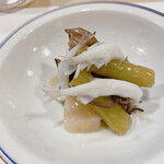うを徳 - 平貝、白魚、蕗