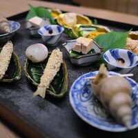 宮坂 - 八寸いろいろ。