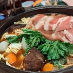 御宿さか屋 - 料理写真:猪鍋