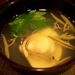 Shutou - 蛤とジュンサイのお吸い物