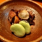 鮨　大和 - ヤリイカの煮付け