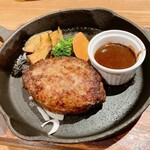 キッチン櫻庭 - ハンバーグデミグラスソース1,100円