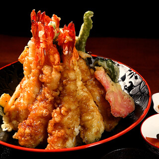 Fuji's Fuji Ten-don (tempura rice bowl) (Tempura)
