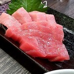 串かつ源 - 鮪のお刺身です