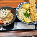 釜たけうどん 明石焼 - 