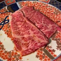焼肉 にくだらけ - 「田島牛サーロイン1枚」2,640円×２