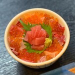 料理 なか善 - 海鮮丼ミニ 1000円（ランチメニュー）