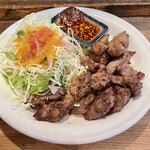 鉄火 - 牛肉W焼肉定食 肉大盛り