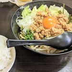 つけ麺 郷 - 台湾まぜそば、アングル変えて(笑)