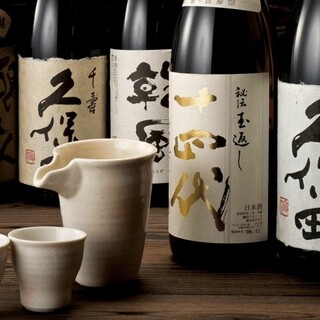 Toromasa also has a wide selection of sake! Nearly 20 types of local sake from all over the country♪