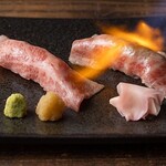[Tosa Wagyu beef] Grilled Tosa Wagyu Sushi series