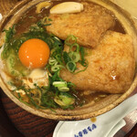 山本屋本店 - きつねと九条ネギの味噌煮込みうどん