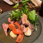 食堂みあくち - 四万十米豚肩ロースのステーキ